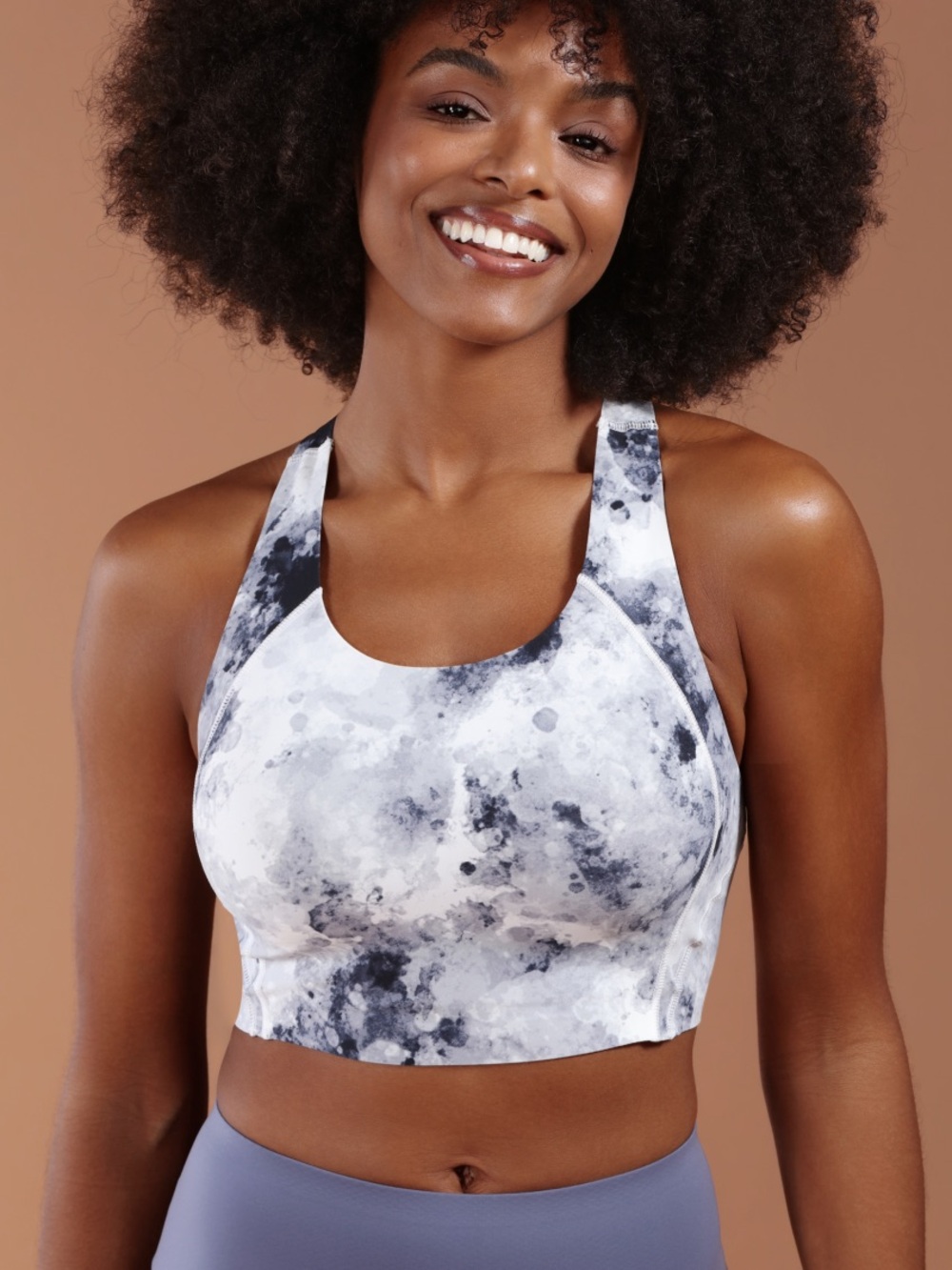 Comfelie Aero Poise Light Support Longline Sports Bra Sz XS